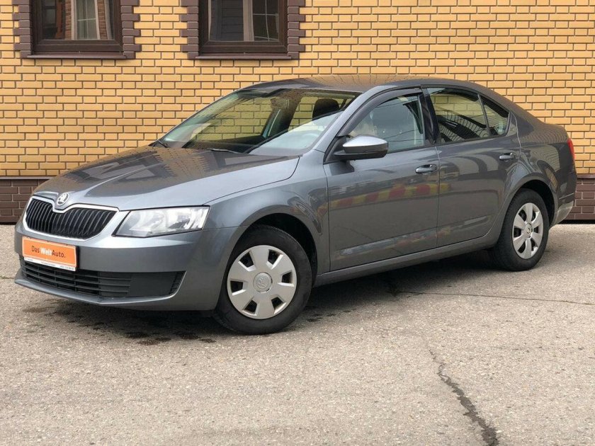 Октавия 2016 серая