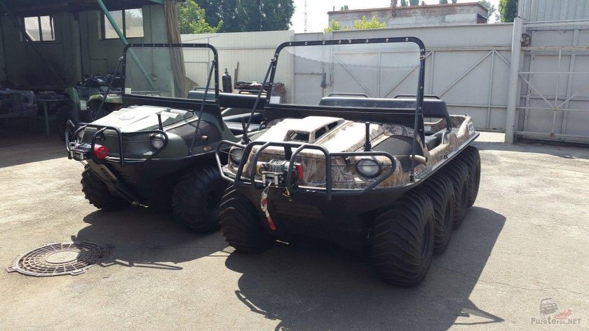 Вездеход 8x8 Argo Канада