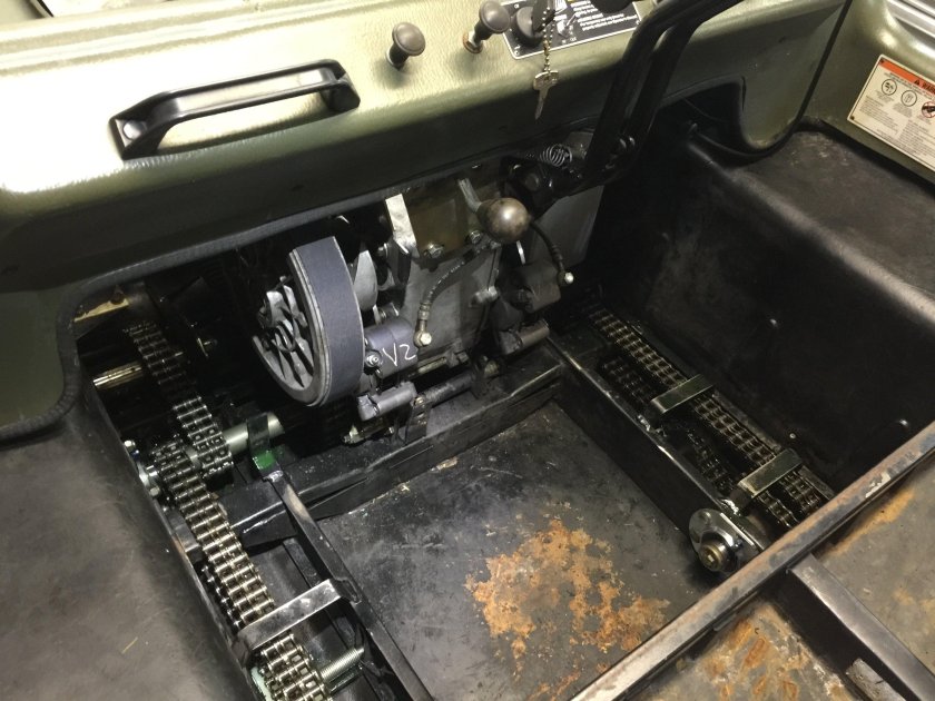 Трансмиссия вездехода Шерп