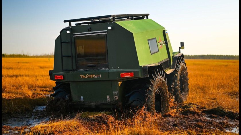 Вездеход болотоход тайфун