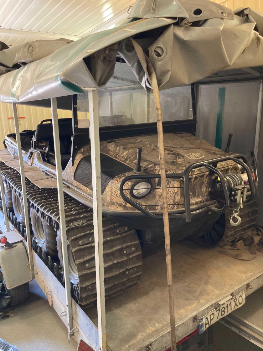 Гусеничный вездеход арго