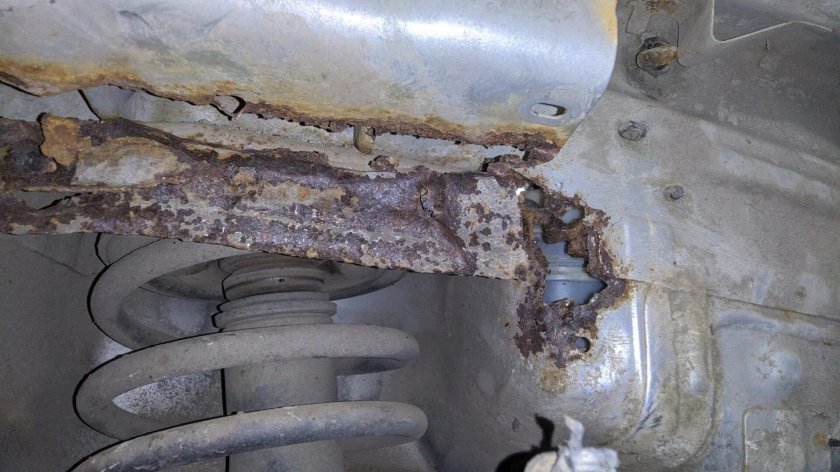 Outlander 3 коррозия