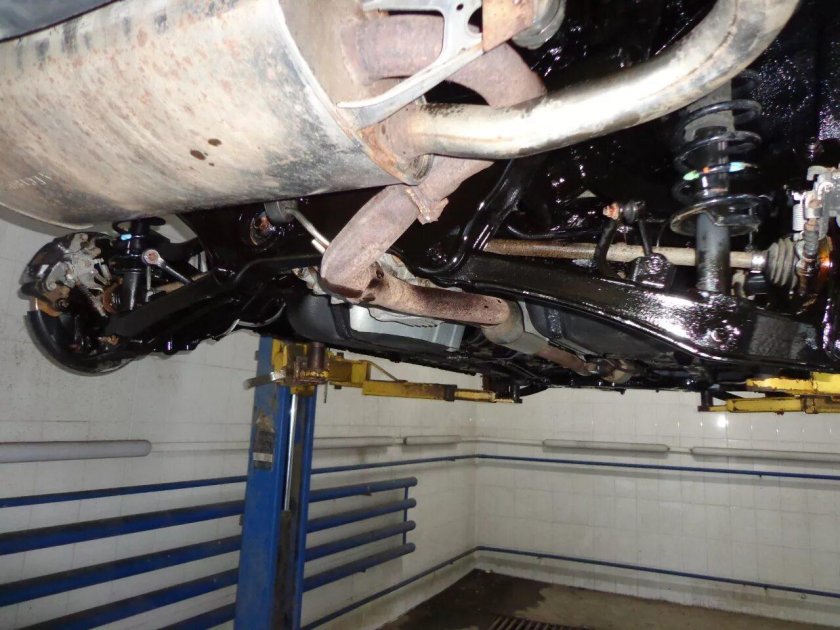 Днище Mitsubishi ASX