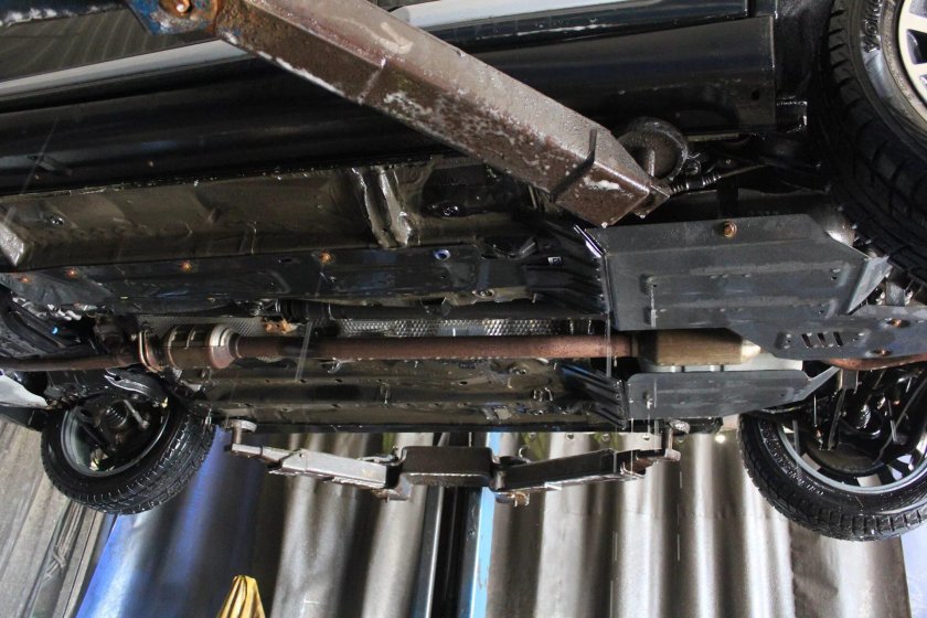 Днище Mitsubishi Outlander 3