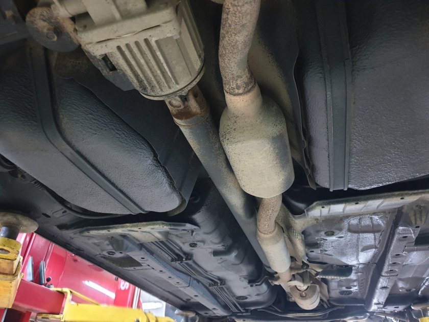 Днище снизу Mitsubishi Outlander 3