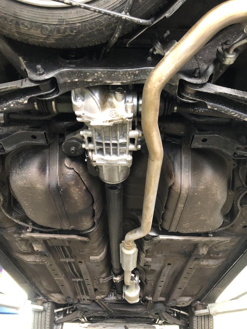 Днище снизу Mitsubishi Outlander 3