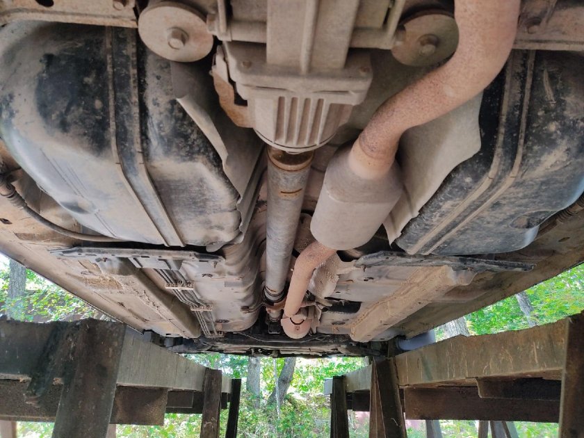 Днище Мицубиси Аутлендер 2