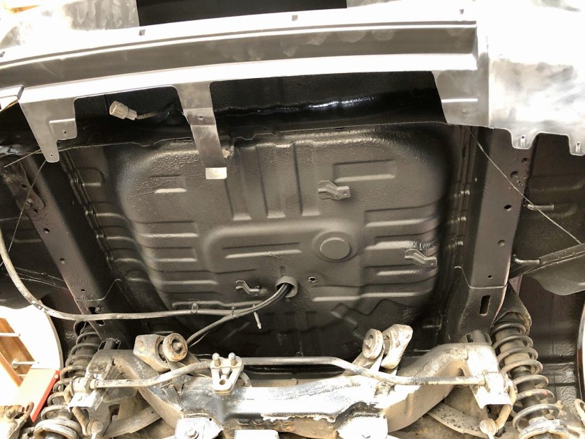 Антикоррозийная обработка днища