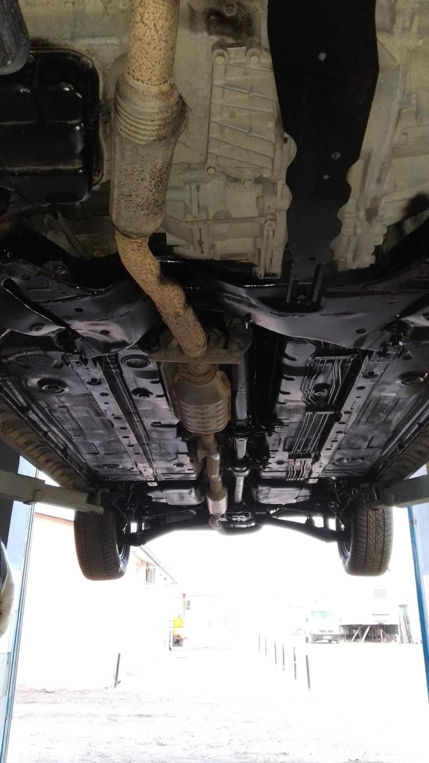 Днище Мицубиси Аутлендер 2