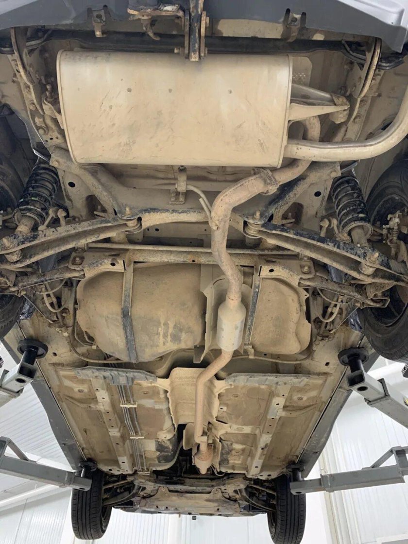 Днище автомобиля