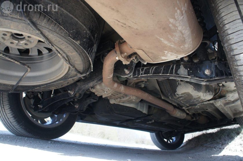 Тойота рав 4 снизу подвеска