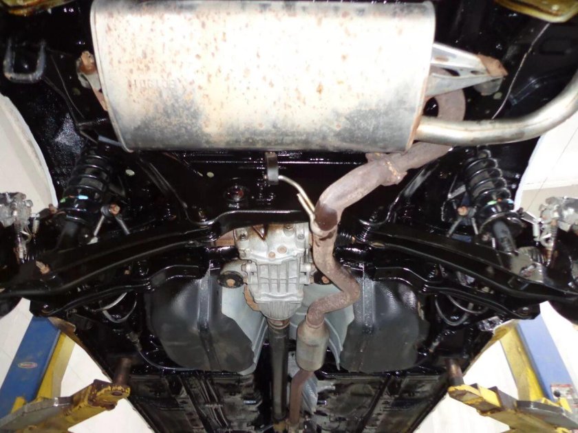 Днище Mitsubishi ASX