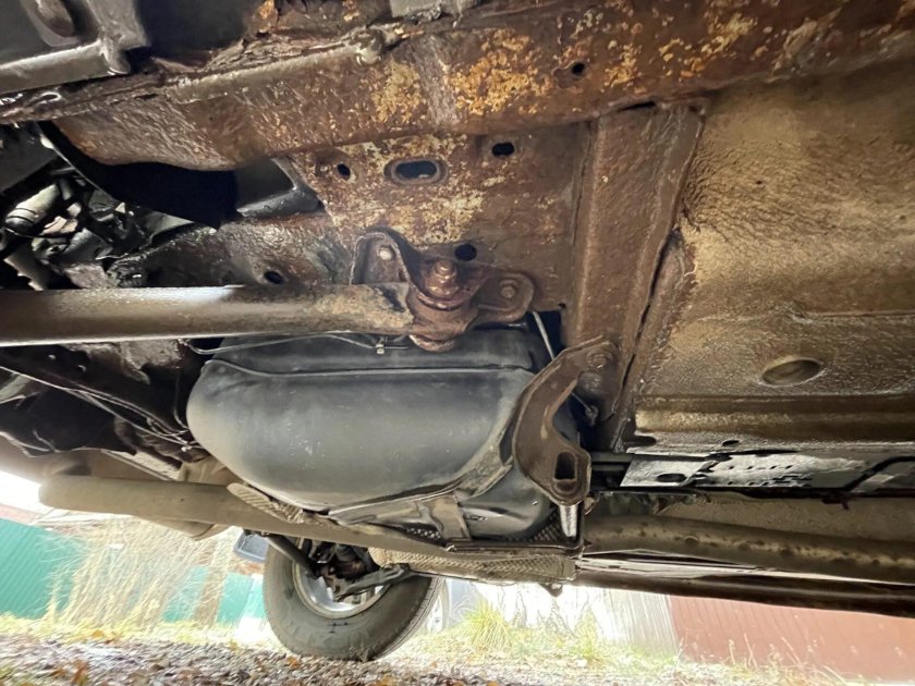 Днище снизу Mitsubishi Outlander 3