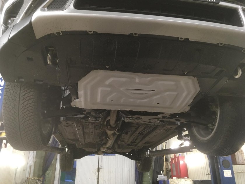 Защита картера Mitsubishi Outlander 3