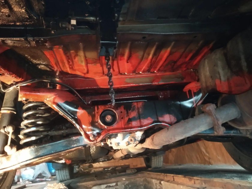 Днище автомобиля Аутлендер ХЛ 3.0