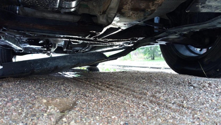 Днище Mitsubishi ASX