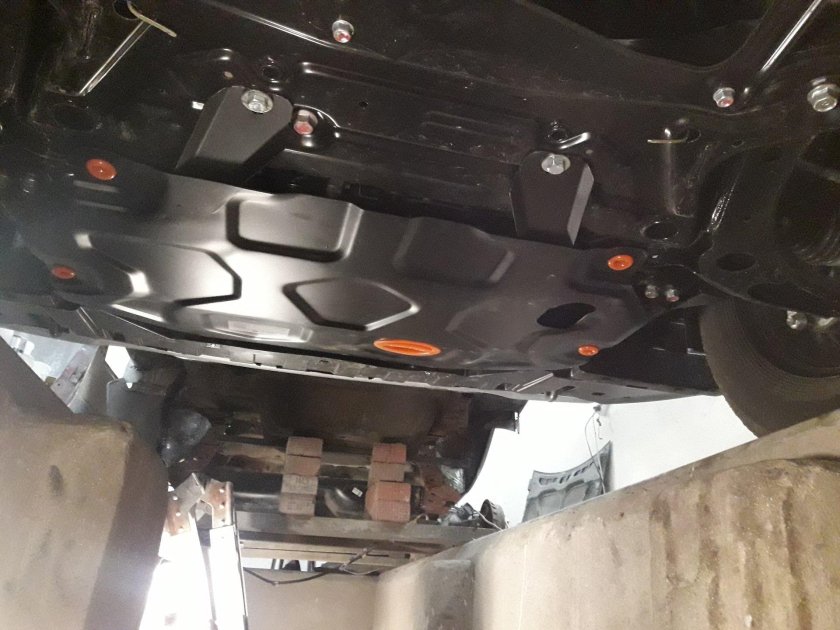 Защита картера Mitsubishi Outlander 3