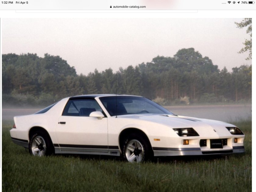 Chevrolet Camaro z28 1982