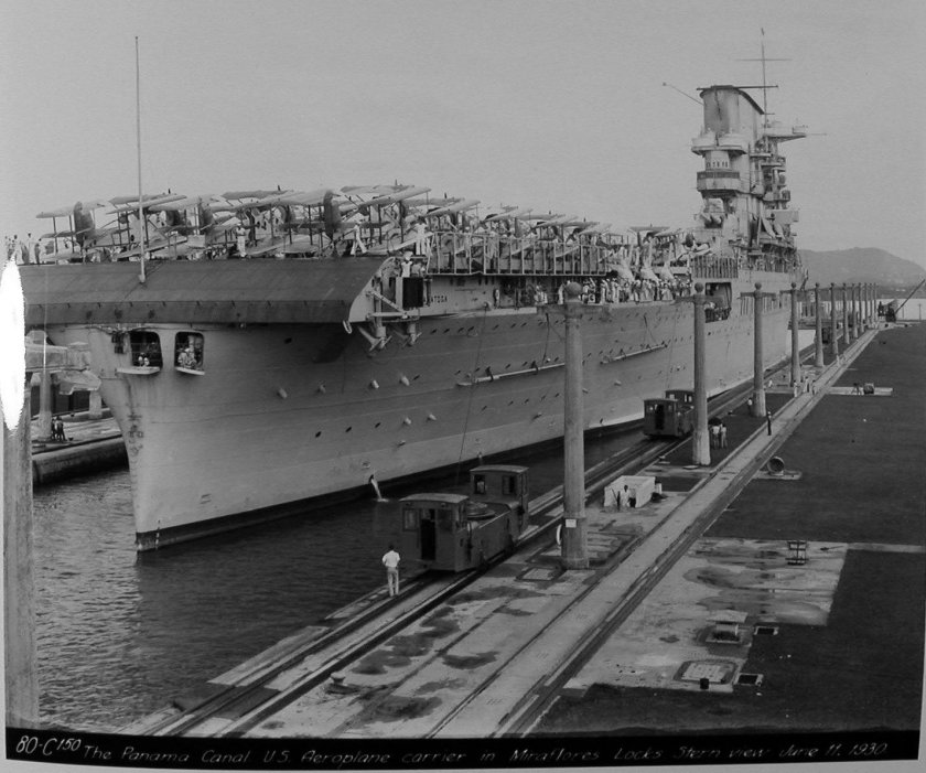 Авианосец Лексингтон CV-2