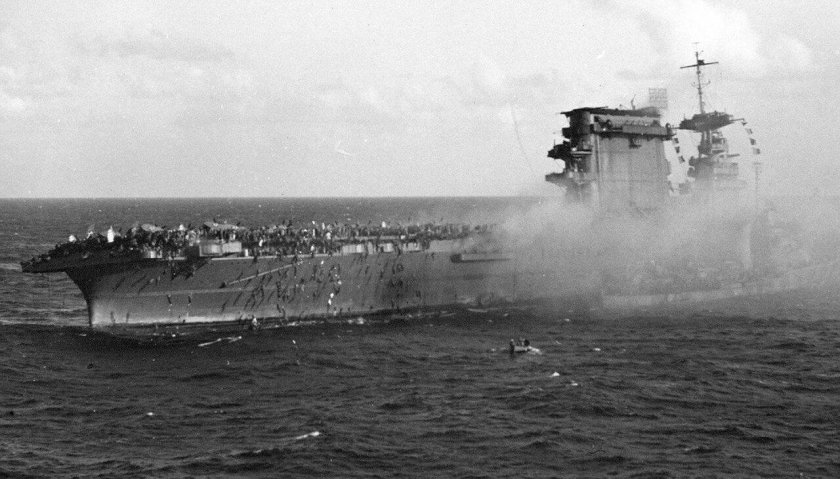 Авианосец лексингтон 1942