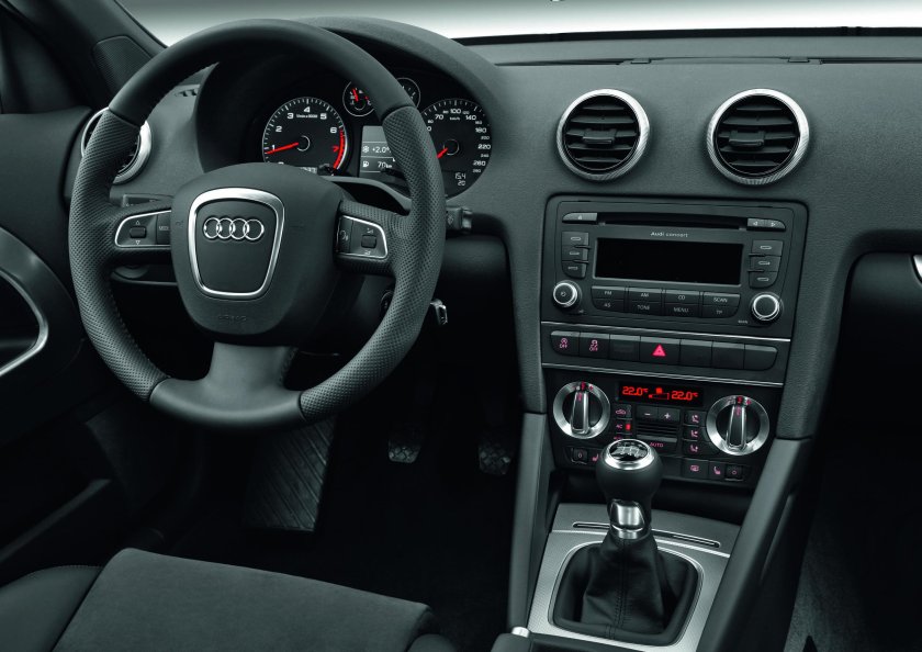Audi a3 хэтчбек салон