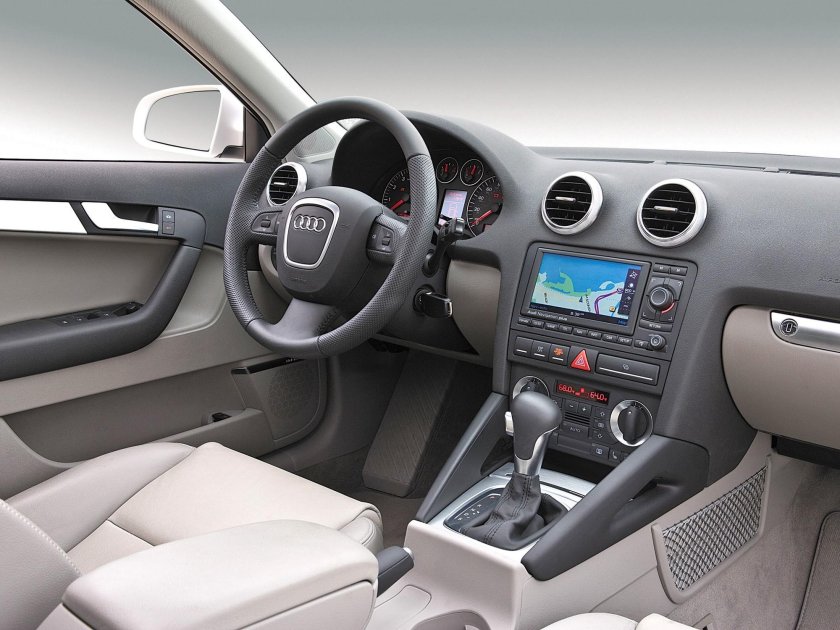 Audi a3 8p 2003 салон