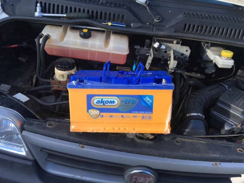 Аккумулятор Fiat Ducato 244