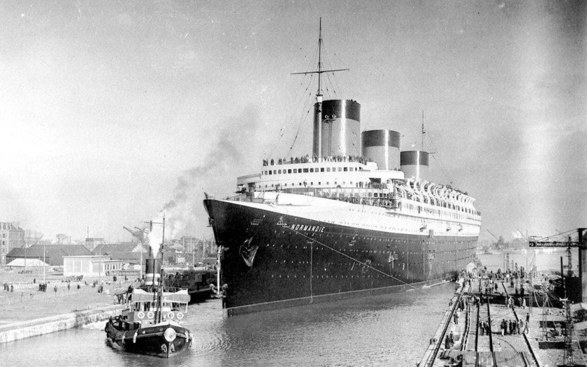 Пароход Нормандия 1935
