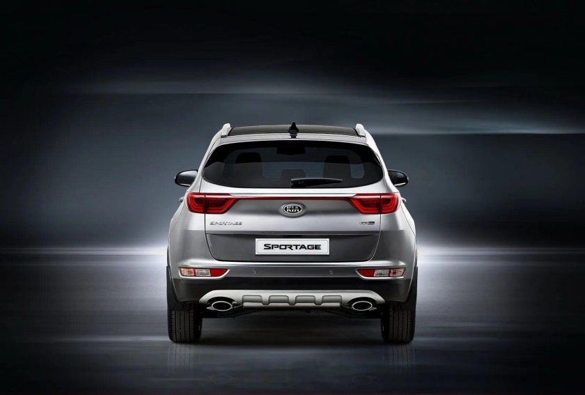 Киа Спортейдж новая сзади