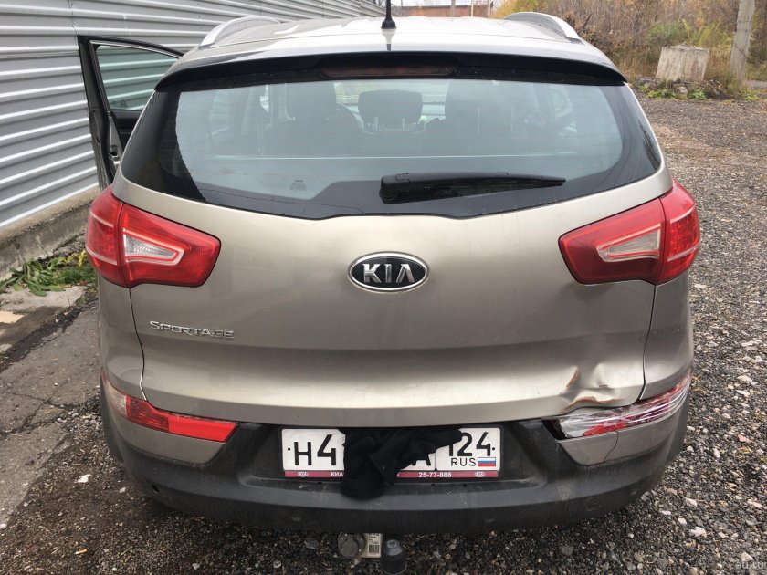 Спортейдж 3 сзади