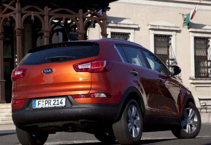 Киа Спортейдж экстерьер
