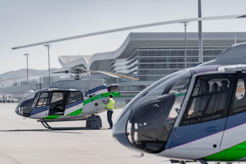 Вертолет Узбекистан
