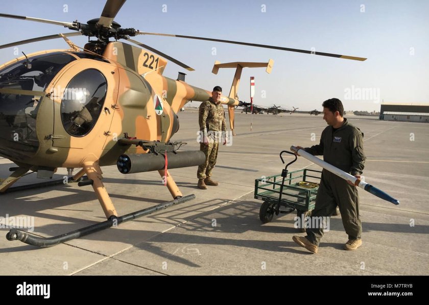 Талибы вертолет