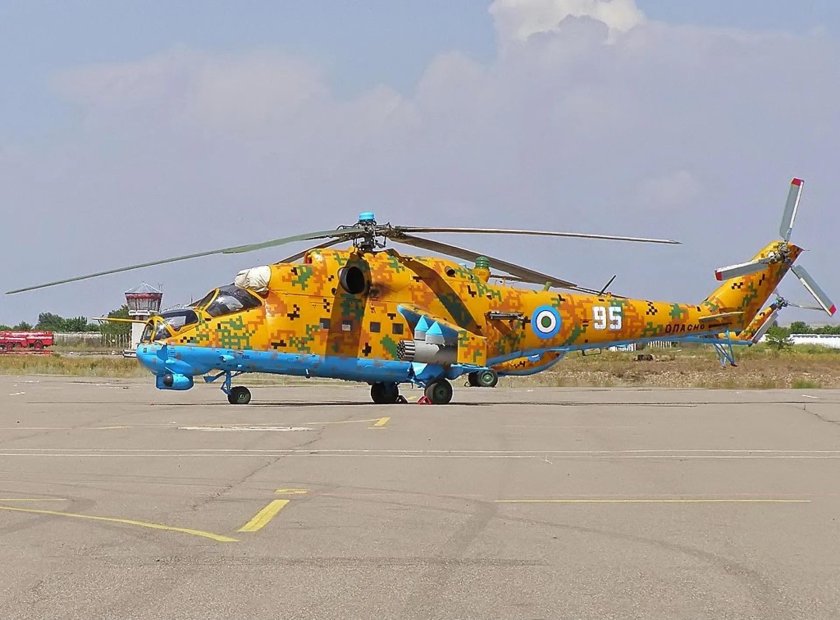 Ми-24 ВВС Узбекистана