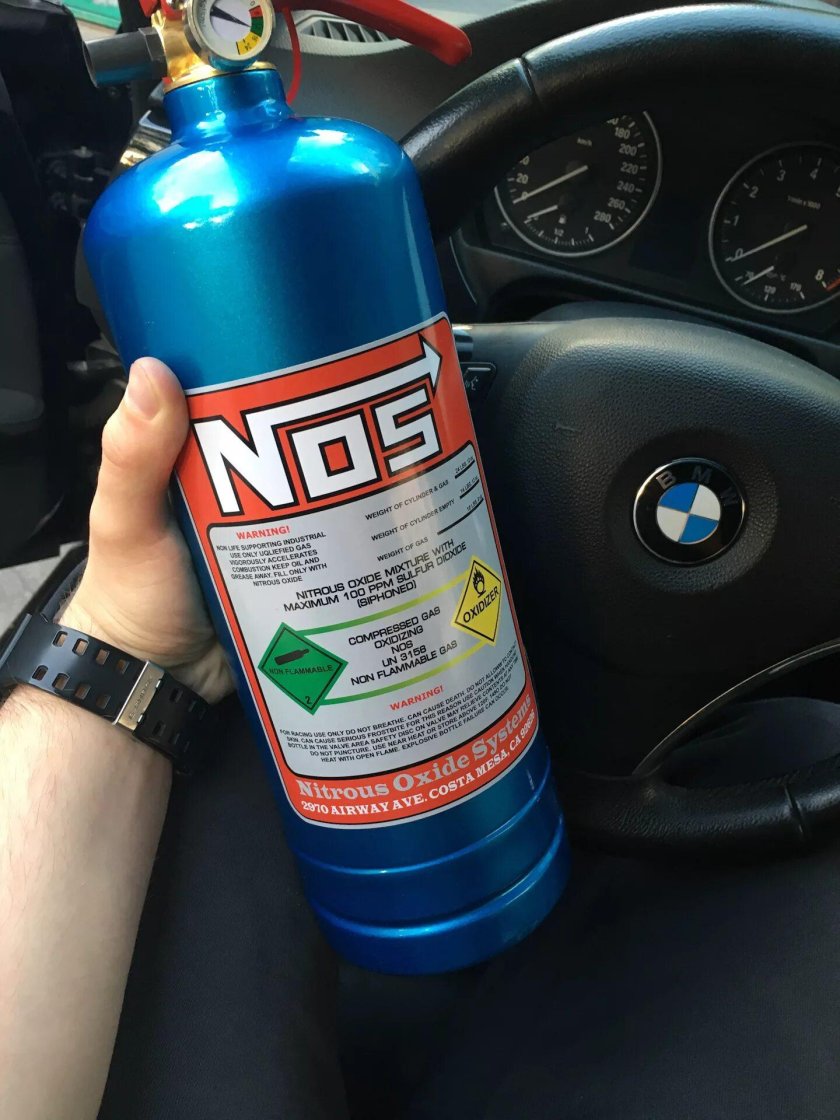 Баллон нитро nos