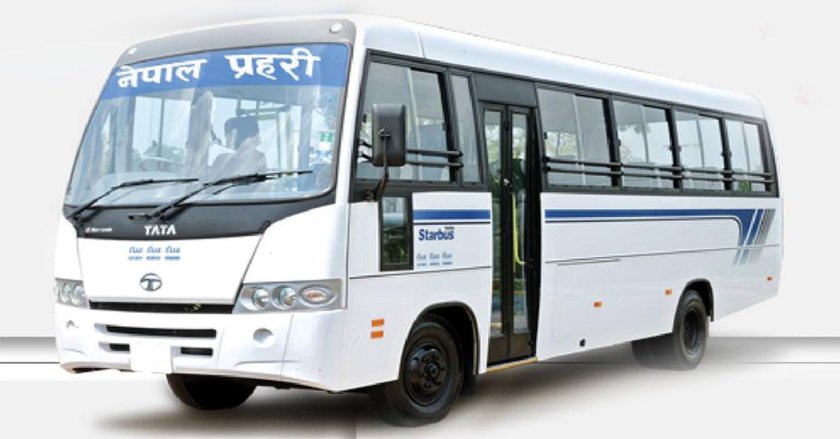 Tata-407 автобус
