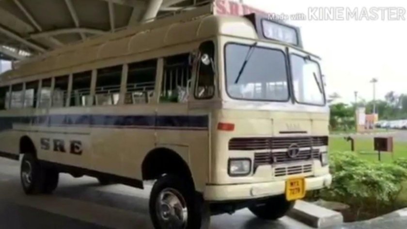 Tata-407 автобус