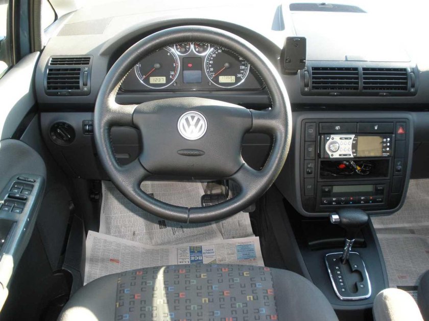 Volkswagen Sharan, 2001 салон