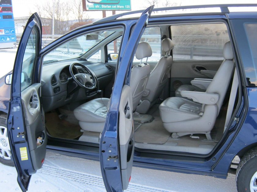Volkswagen Sharan 1999 салон