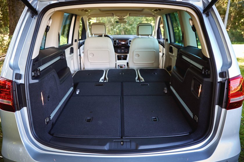 Volkswagen Sharan 2008 багажник