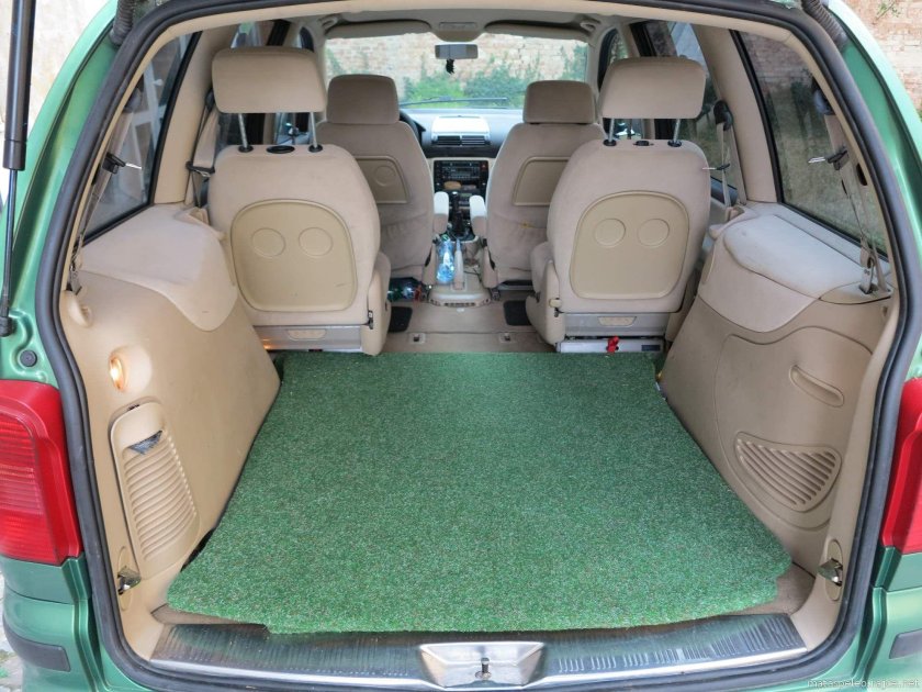 VW Sharan 1999 багажник