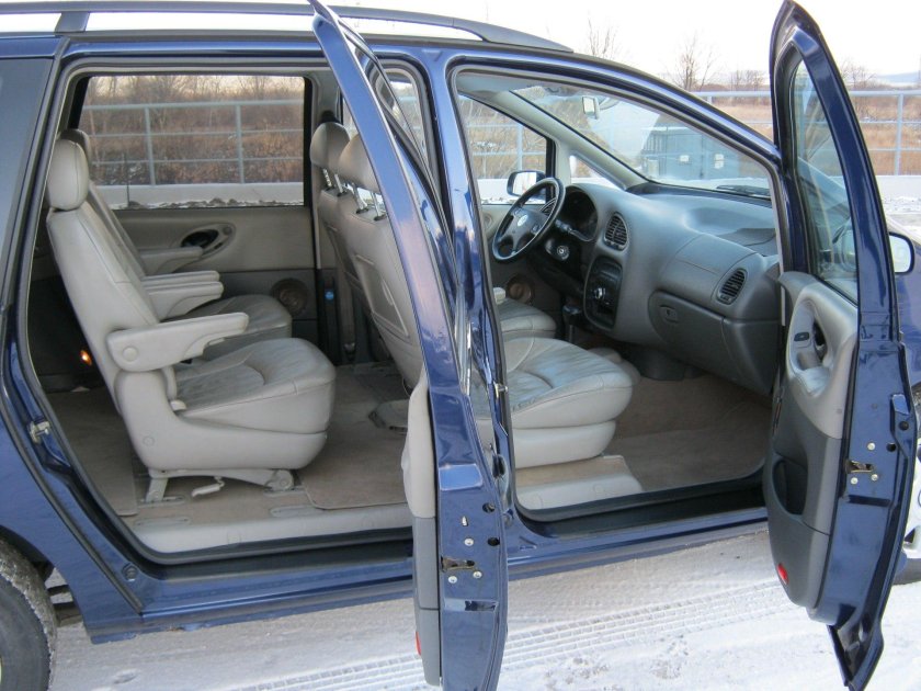 Volkswagen Sharan 1998 салон