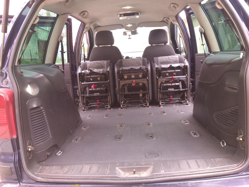 Volkswagen Sharan 2008 багажник