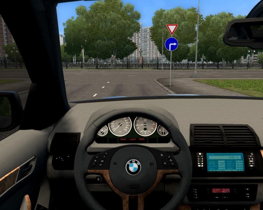 BMW x5 e53 City car Driving 1.5.9.2