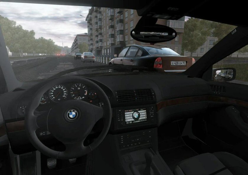 City car driving bmw m5e39