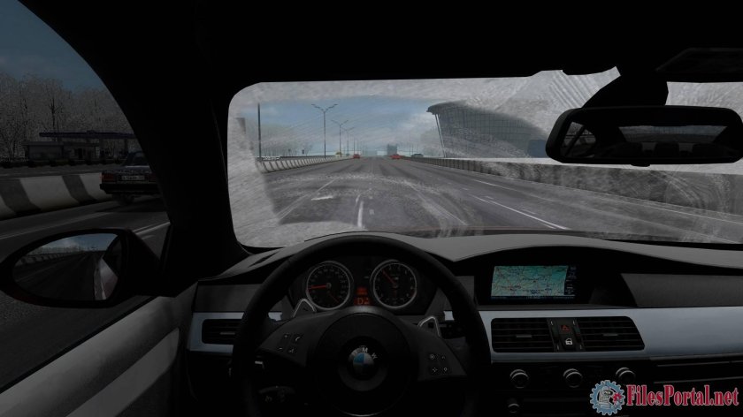 BMW m5 e60 City car Driving