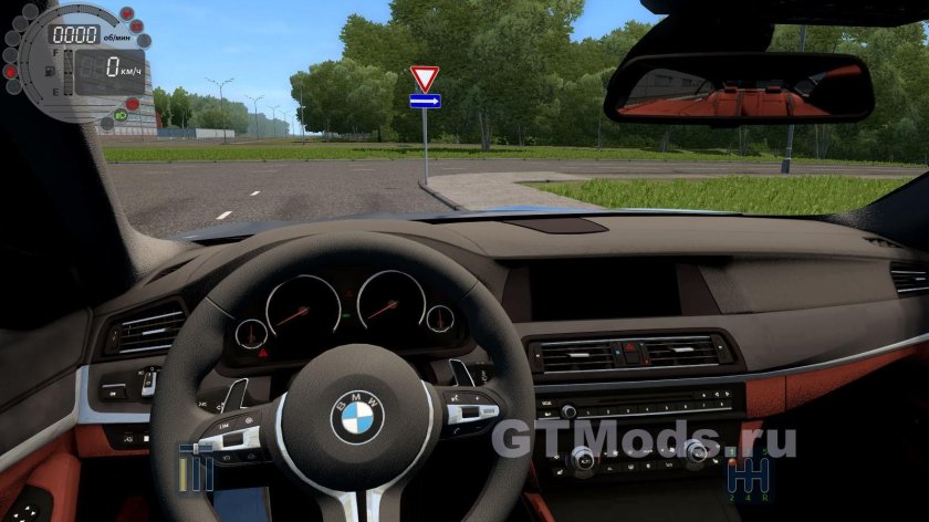 BMW m5 f10 City car Driving