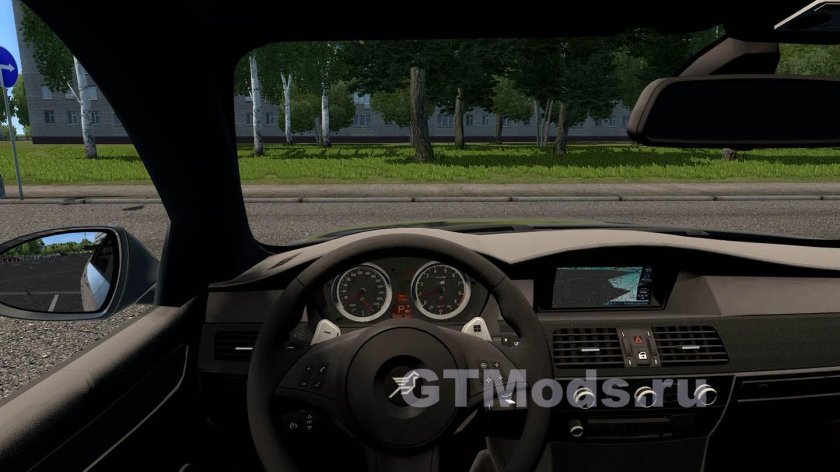 City car Driving BMW e60