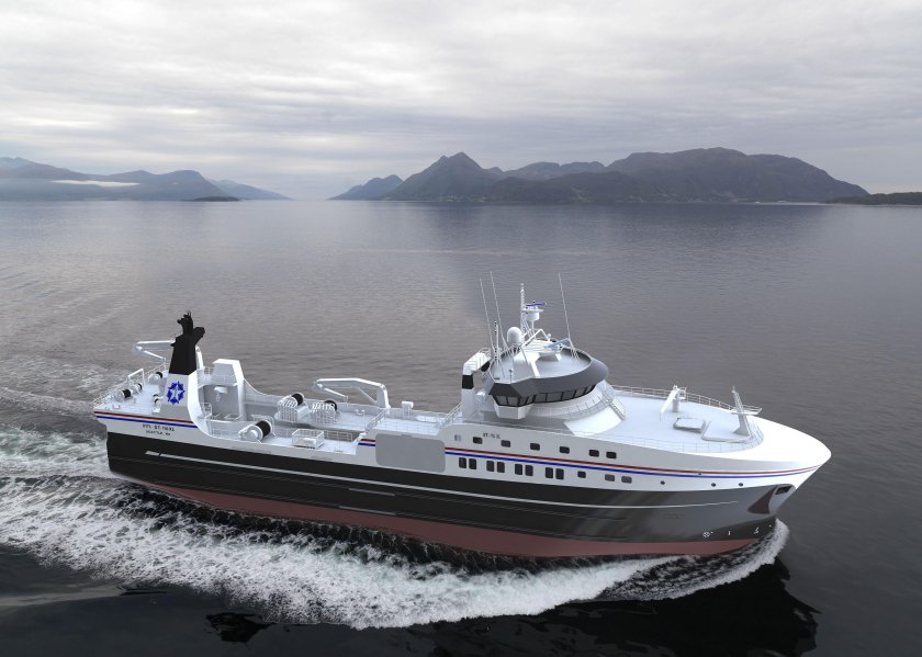 Траулер Баренцево море