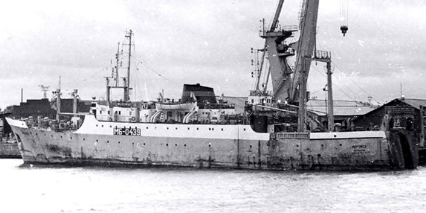 БМРТ большой морозильный рыболовный траулер